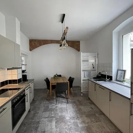 Ferienhaus Zur Alten Korbmacherei Freyburg Exterior foto